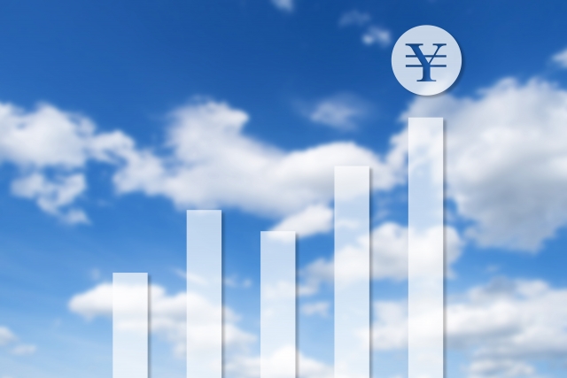 ブログ記事数　収益　比例