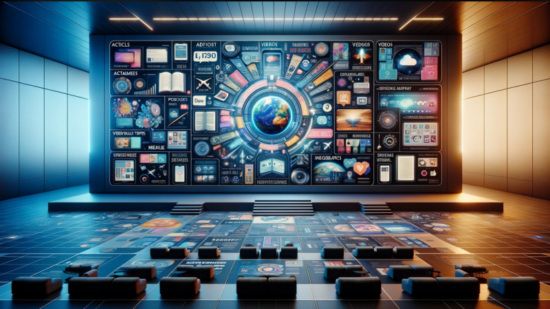 コンテンツの種類