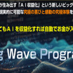 橋本守のBWP（ビッグウェーブプログラム）は怪しい？購入 レビュー 　