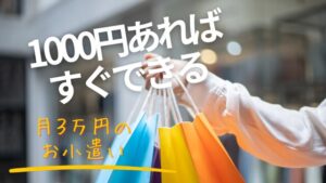 全国どこにでもある店で仕入れて月3～５万円の副収入を得る