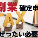 副業でいくら稼いだら確定申告?種類ごとの確定申告の基準とは